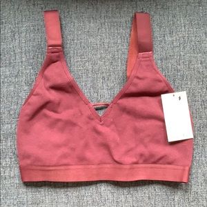 Lively seem less busty bralette in eggplant